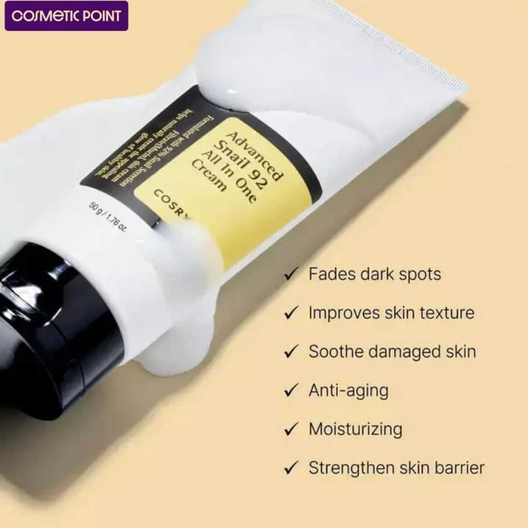 Cosrx Advanced Snail 92 All In One Cream Tube 50g