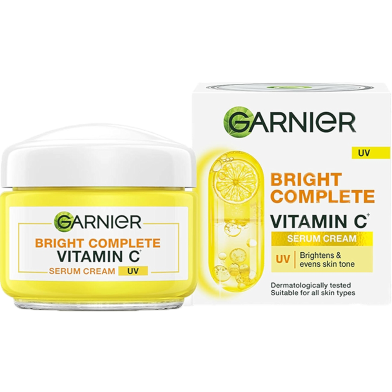 Garnier Bright Complete Vitamin C Serum Cream, 23g