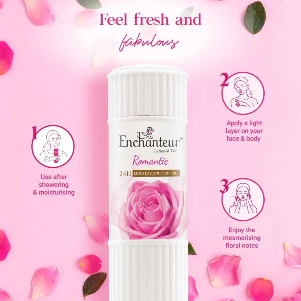 Enchanteur রোমান্টিক ট্যালক পাউডার 250 গ্রাম