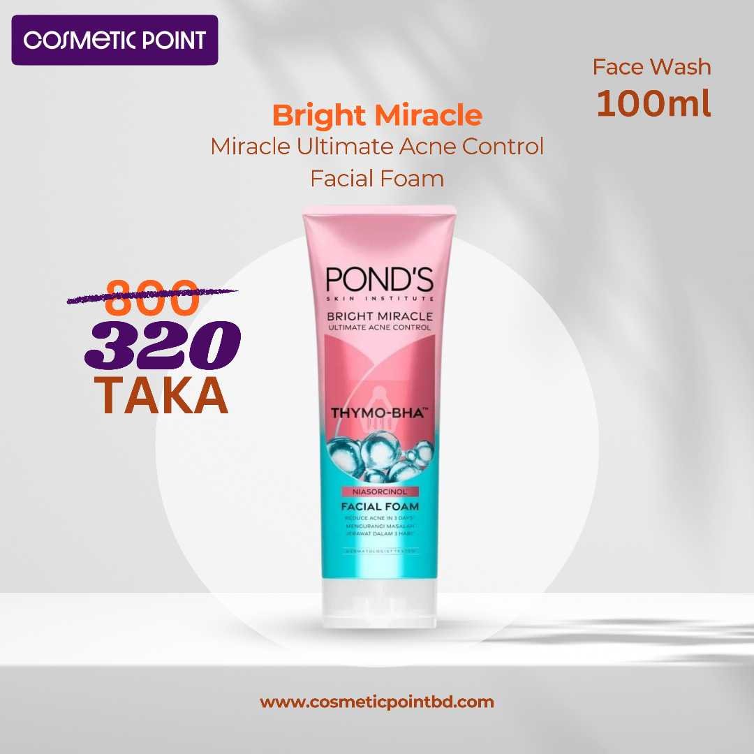 POND'S Bright Miracle Ultimate Acne Control Facial Foam 100g