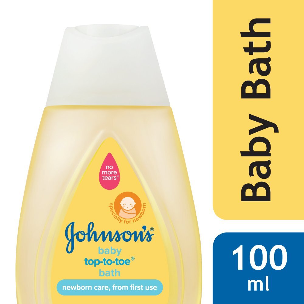 Johnson's Baby Top-To-Toe Bath 100 ml (Specially for Newborns)