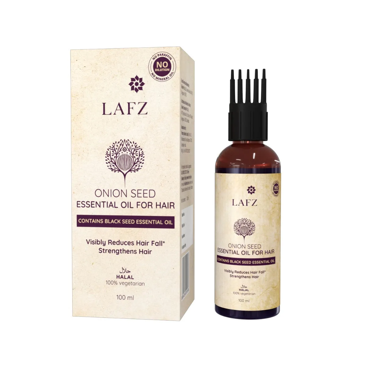 LAFZ Onion Seed Essential Oil For Hair 100ml