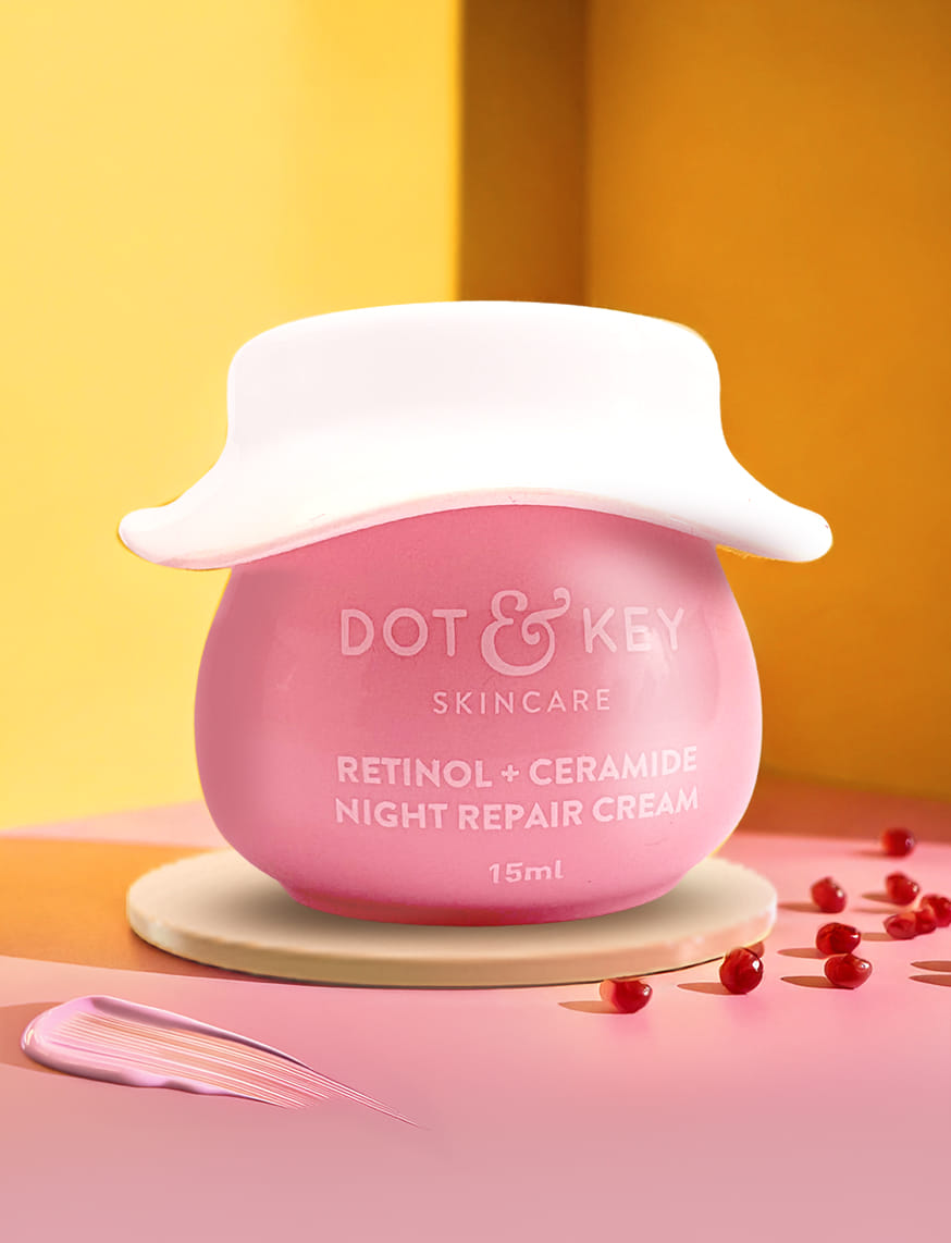 Dot & Key Retinol + Ceramide Night Cream for Fine Lines & Wrinkles 15ml