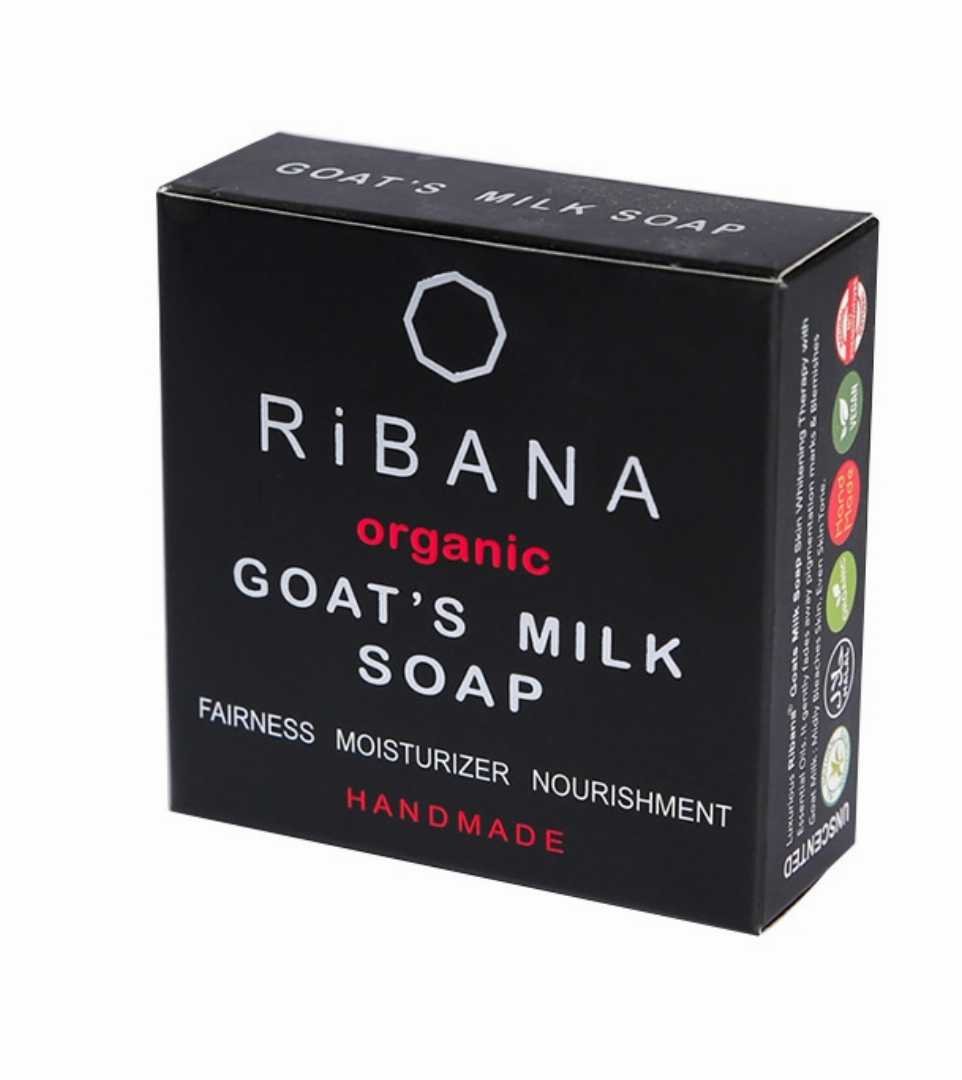Ribana Organic Goat's Milk Beauty Soap Bar- 110gm