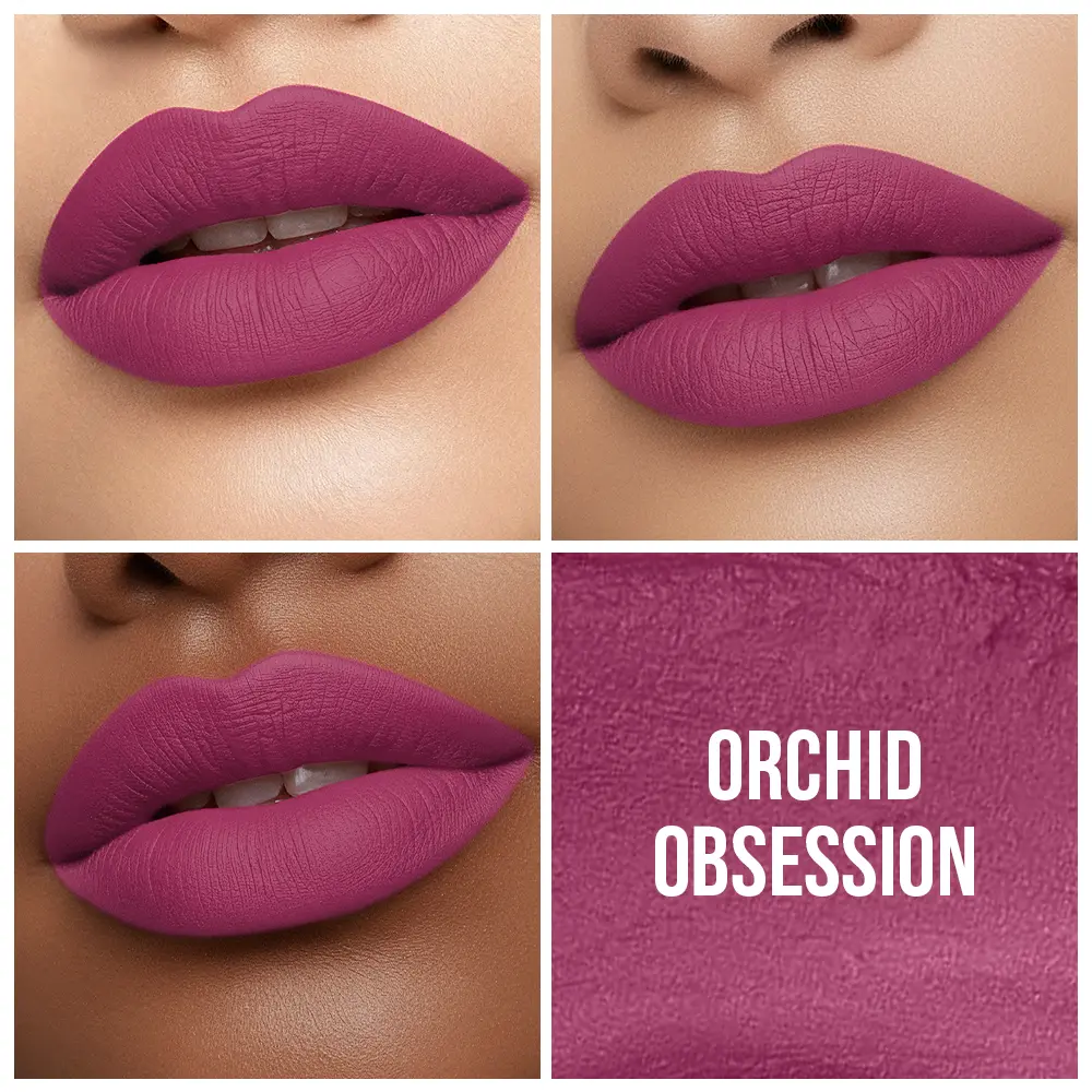 Orchid Obsession 14 NIOR No Transfer Retro Matte Lipstick Orchid Obsession 14
