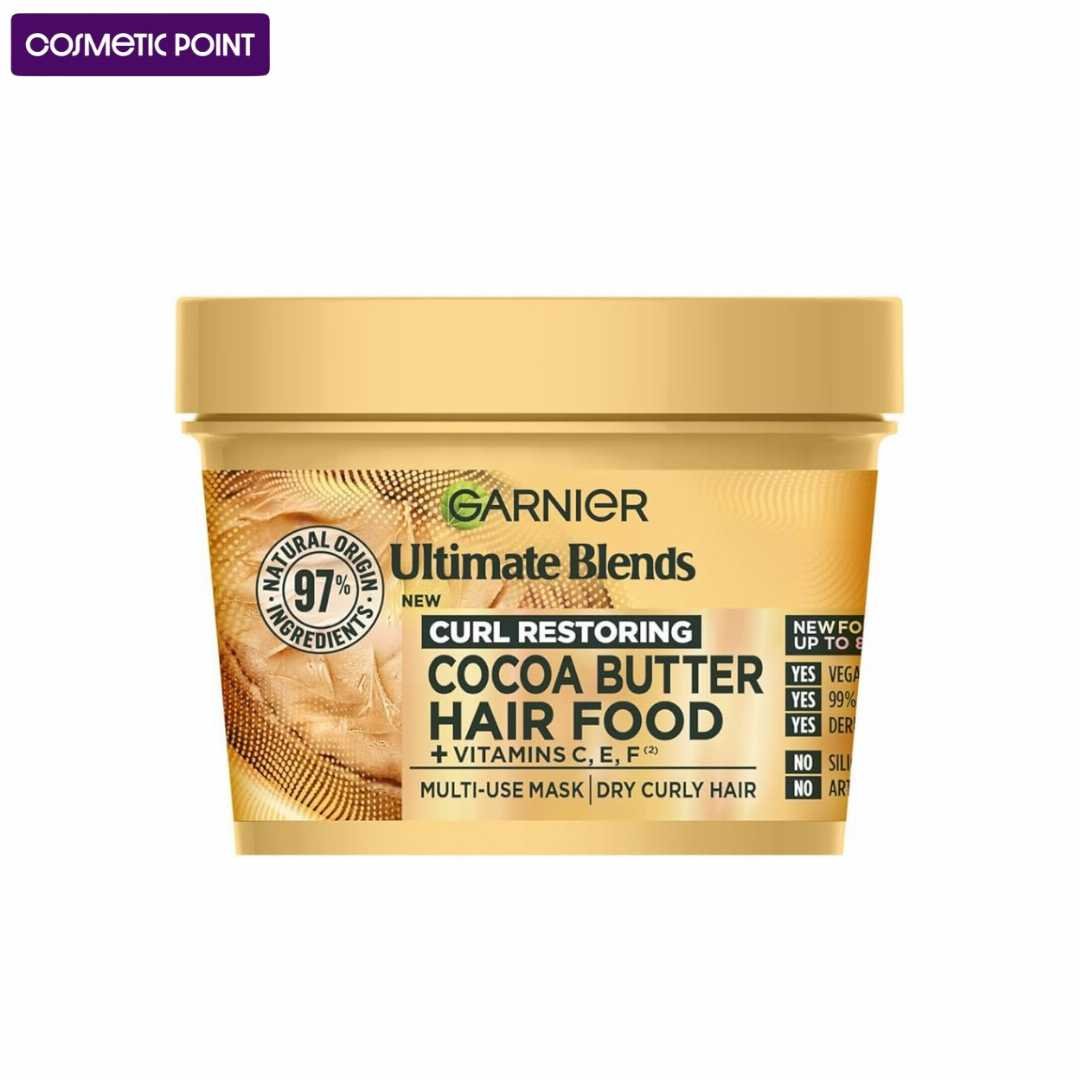 Garnier Ultimate Blends Cocoa Butter Hair Food Multi-Use Mask 400ml