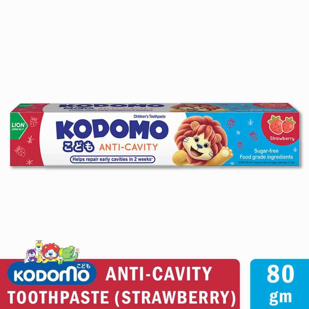 Kodomo Anti Cavity Strawberry Toothpaste Thailand - 80gm