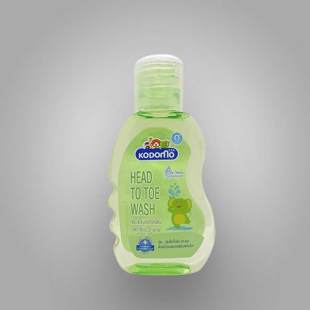 Kodomo Head to Toe Wash Pink Hanabaki for 0+ Kids 200ml