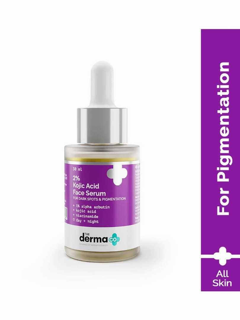 The Derma Co 2% Kojic Acid Face Serum with 1% Alpha Arbutin & Niacinamide - 30 ml