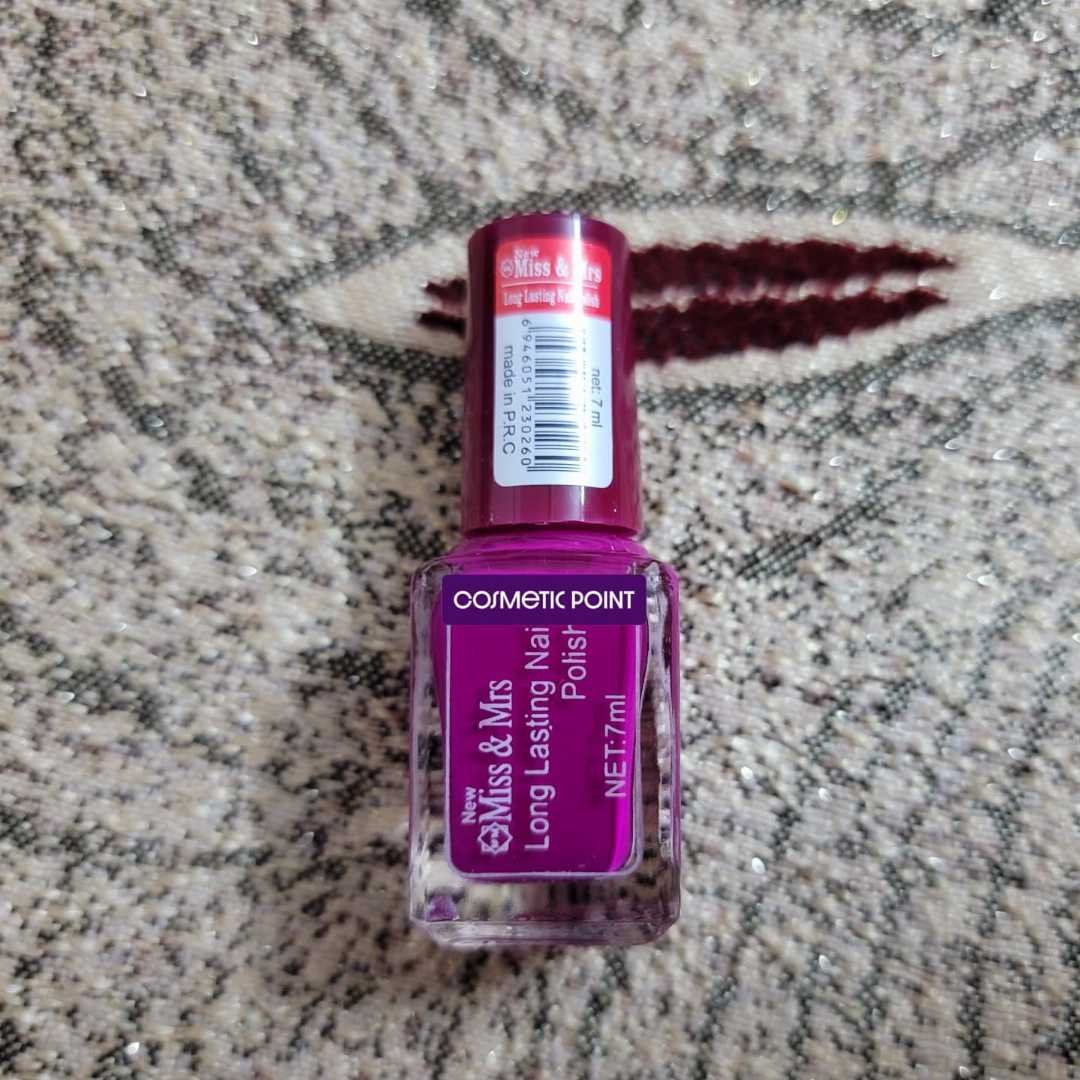 MISS & MRS Nail Polish for Women Shade - 117